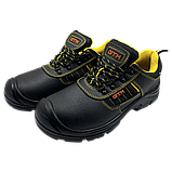 Черевики робочі з металевим носком р.47 з жовтими вставками SM-078, фото 3