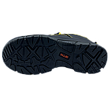 Черевики робочі з металевим носком р.47 з жовтими вставками SM-078, фото 4