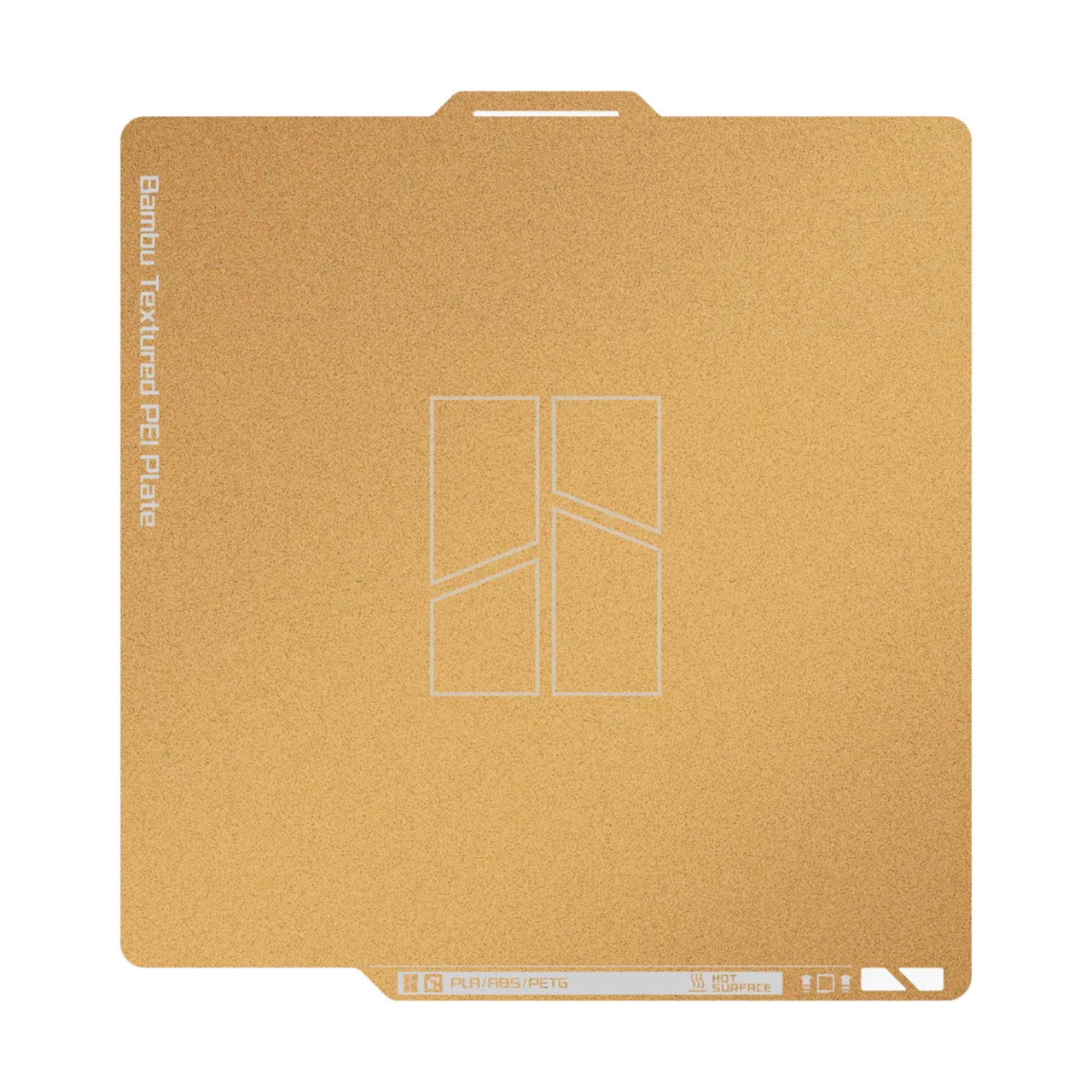 Пластина (стіл) 256*256мм з Текстурованим PEI покриттям Bambu Lab Textured PEI Plate для X1 & P1 Series, A1 (оригінал, FAP007)