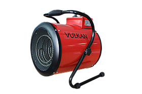 Теплова гармата 3кВт 220В Vulkan SL-TSE-30G 336 м3/год регулювання потужності