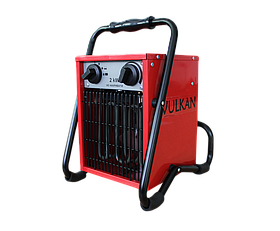 Тепловентилятор Vulkan SL-TSE-20C 2кВт 220В TSE-20C 360 м3/год регулювання потужності