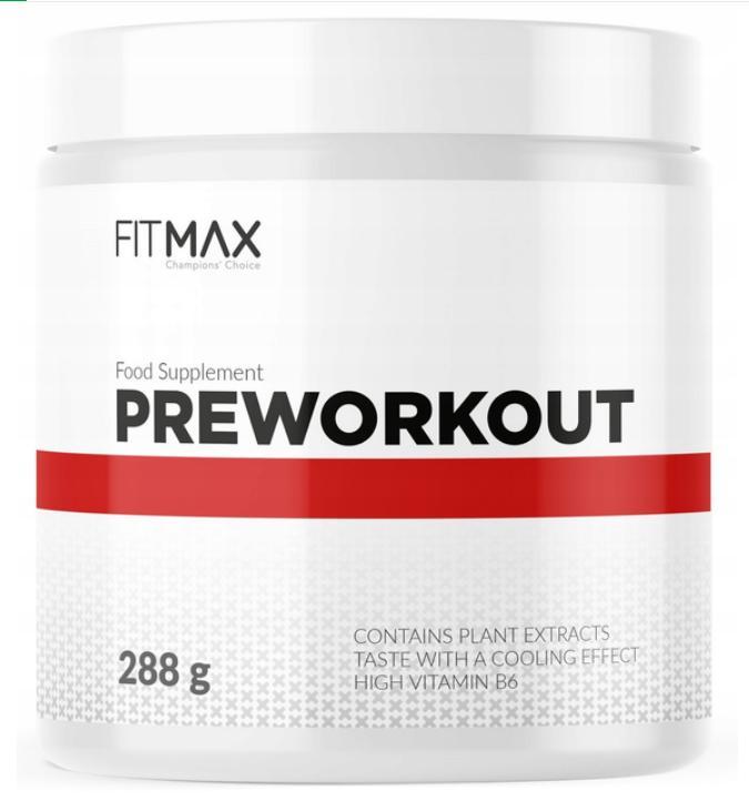 Передтренувальний комплекс FitMax® Pre-Workout Pump 288 грамм Вкус: ice strawberry