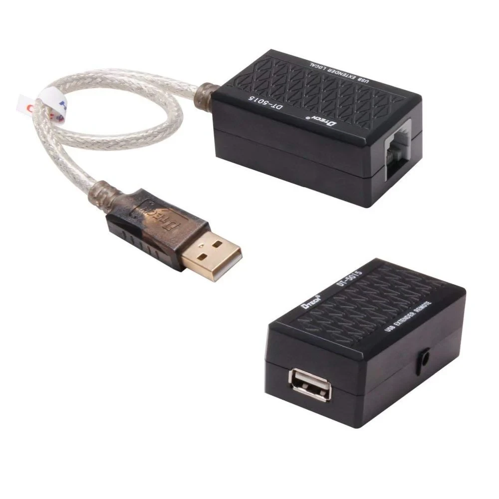 Подовжувач USB 2.0 60m Dtech DT-5015 (74-00062), фото 1