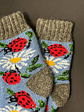 Дитячі шерстяні шкарпетки 16-19 см, фото 4
