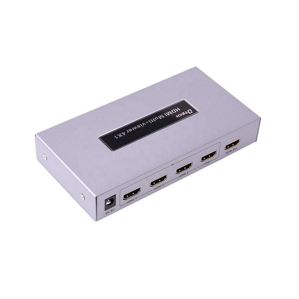 Квадратор відеосигналу HDMI Dtech DT-7056C Quad Multi-viewer 4x1 (74-00079), фото 1