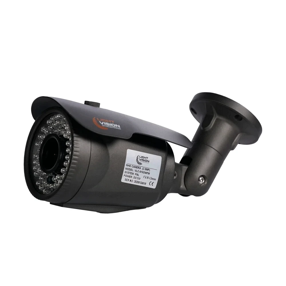 Відеокамера спостереження 2MP MHD (VLC-8192WFM Graphite f=2.8-12мм) Light Vision (75-00044)