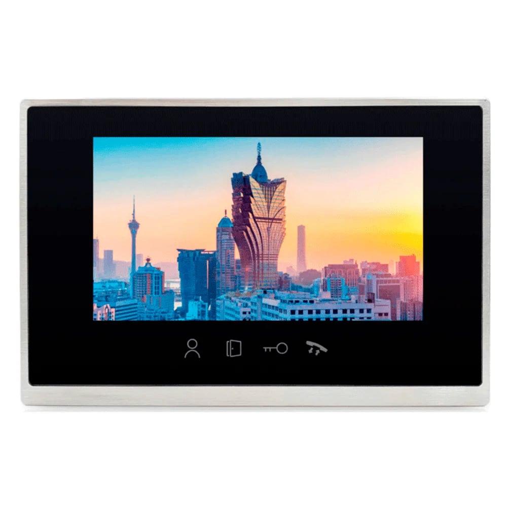 Відеодомофон 7” WiFi Light Vision MACAO FHD Black (82-00203), фото 1