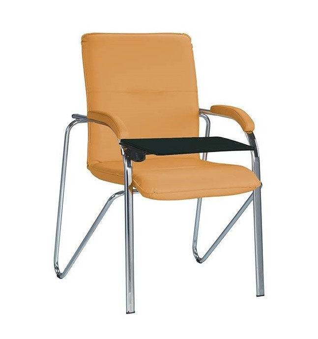 Стілець для навчання Samba soft t plast chrome V-17 бежева (Новий Стиль ТМ), фото 1