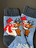 Підліткові шерстяні шкарпетки 19-22 см, фото 3