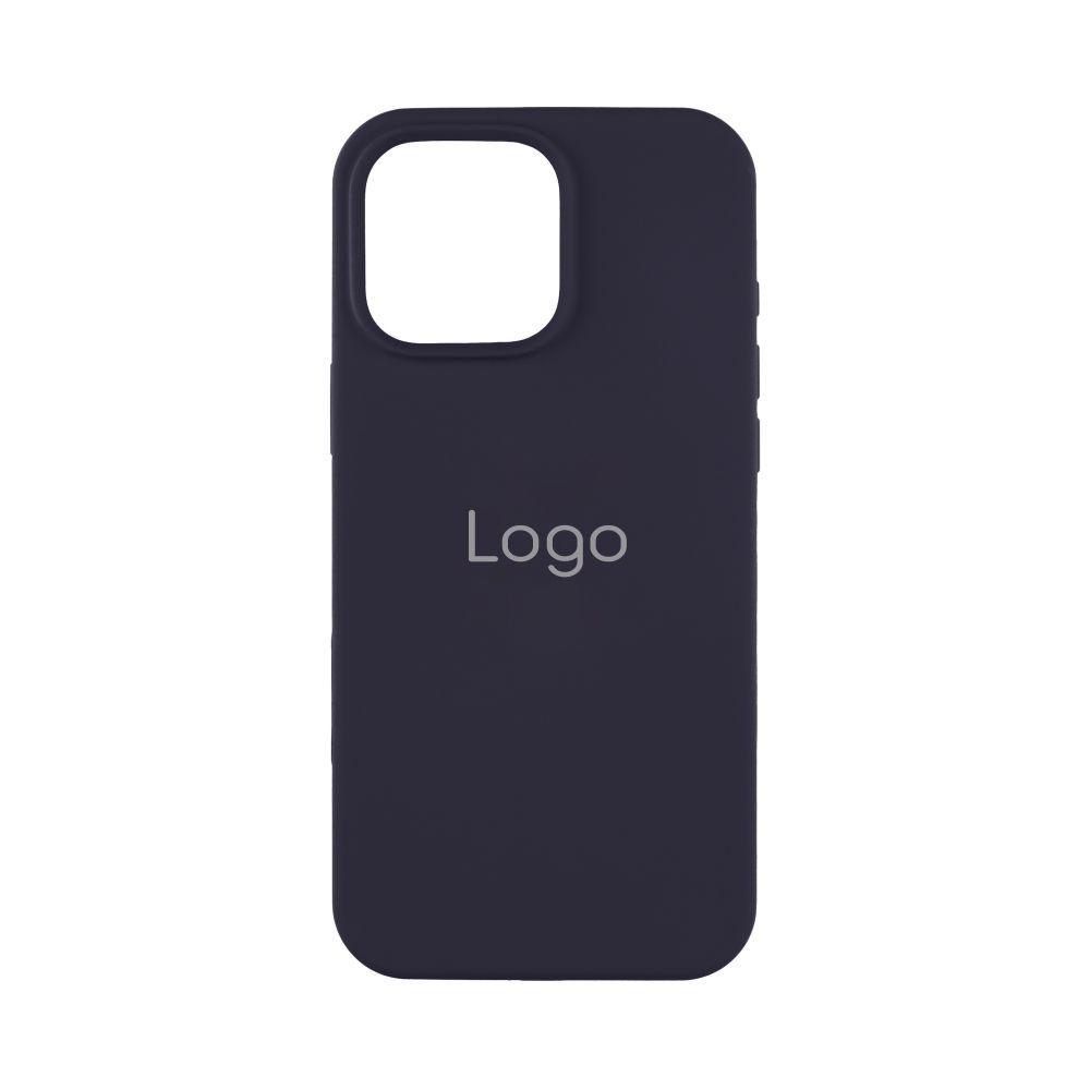 Чохол Silicone Case Full Size (AA) New Box для iPhone 16 Pro Max Колір 08.Dark Blue
