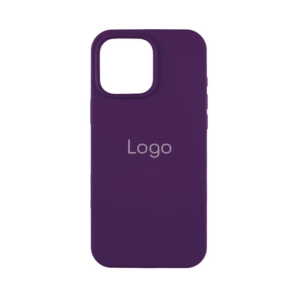 Чохол Silicone Case Full Size (AA) New Box для iPhone 16 Pro Max Колір 34.Purple