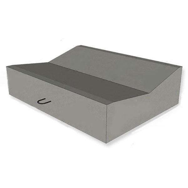 Прикромковий лоток водовідведення Б-1-20-75, фото 1