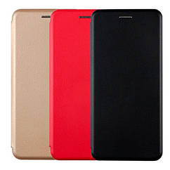 Чехол-книжка кожа для Tecno Spark Go 2024 (BG6) Цвет Red
