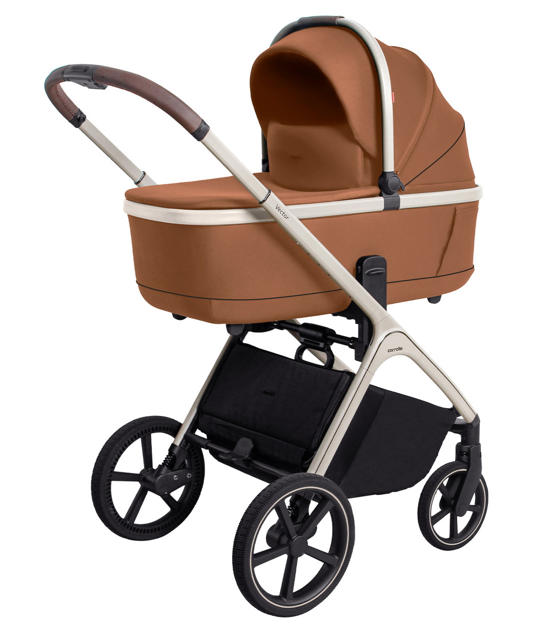 Універсальна коляска 2в1 CARRELLO Vector CRL-6550, Coral Orange