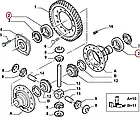 Підшипник диференціала Fiat Ducato 244, Peugeot Boxer, Citroen Jumper (02-06) 2.2/2.3/2.8, 9636989880, 312540, фото 6
