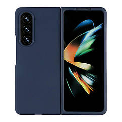 Чохол Folding Silicone для Samsung Galaxy Fold 4 (F936) Колір Dark Blue