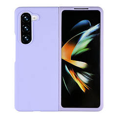Чохол Folding Silicone для Samsung Galaxy Fold 5 (F946) Колір Elegant Purple