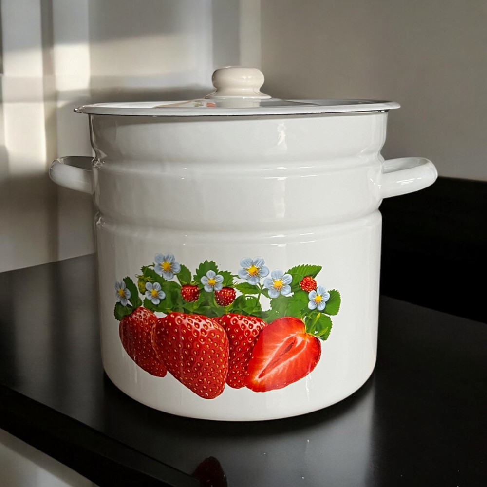 Каструля емальована 12л Полуниця 1624/2 Idilia