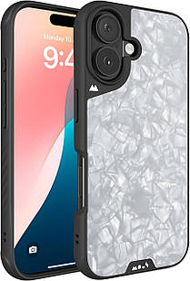 Чохол Mous MagSafe Limitless 6.0 Silver Pearl для iPhone 16 Plus