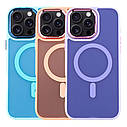 Чохол TPU+PC Space Magnetic Color with Magsafe для iPhone 16 Pro Max Колір Dark Purple, фото 3