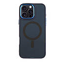 Чохол TPU+PC Space Magnetic Color with Magsafe для iPhone 16 Pro Max Колір Dark Purple, фото 6
