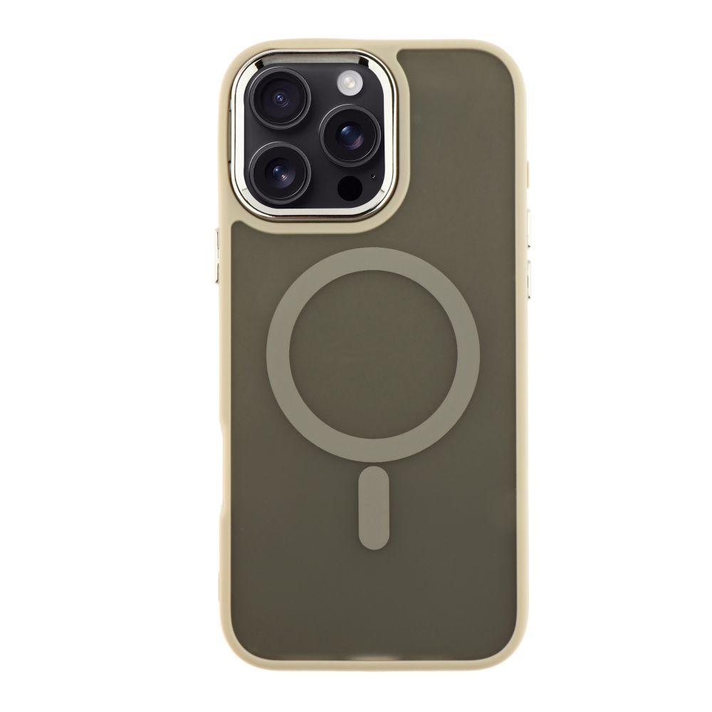 Чохол TPU+PC Space Magnetic Color with Magsafe для iPhone 16 Pro Max Колір Grey