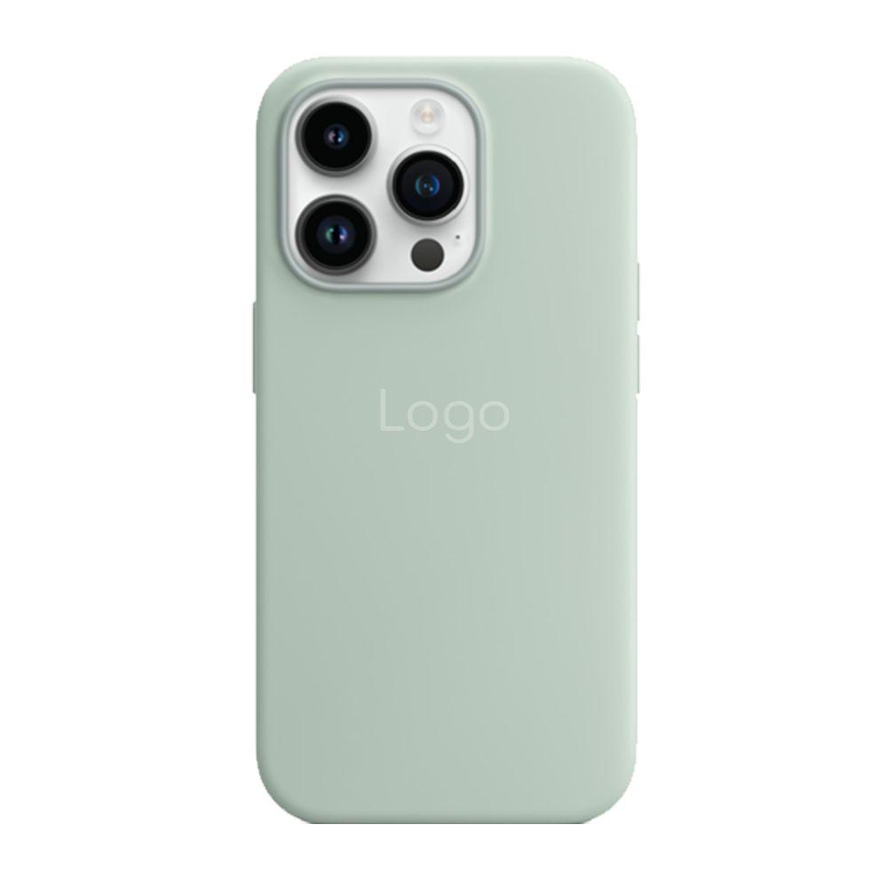 Чохол Silicone Case with MagSafe для iPhone 14 Pro Колір Succulent, фото 1