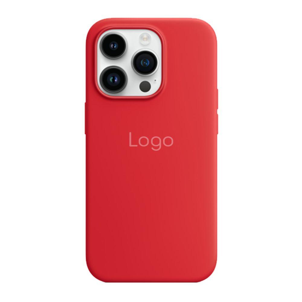 Чохол Silicone Case with MagSafe для iPhone 14 Pro Колір Red, фото 1