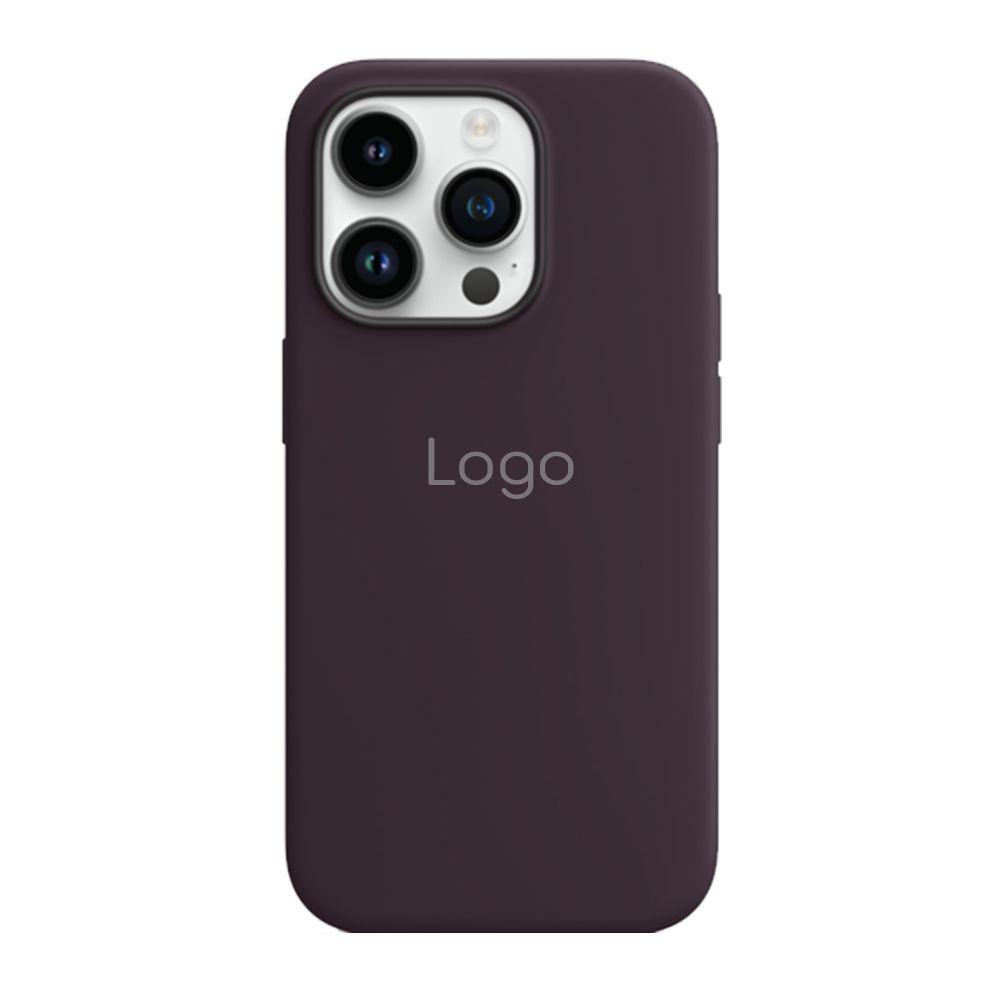 Чохол Silicone Case with MagSafe для iPhone 14 Pro Колір Elderberry, фото 1