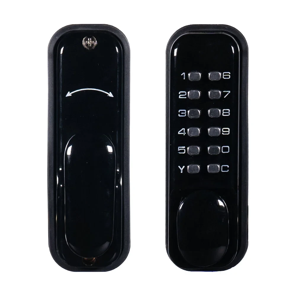 Замок механічний кодовий Trinix TRL-6102MPW Black (64-00029), фото 1