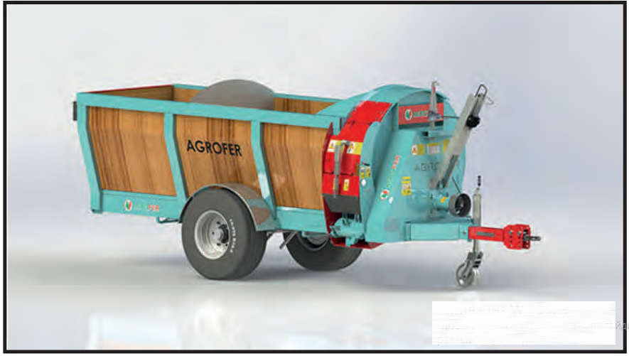 Розкидач Органічних Добрив Agrofersrl F.V.S. Top