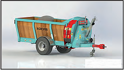Розкидач Органічних Добрив Agrofersrl F.V.S. Top