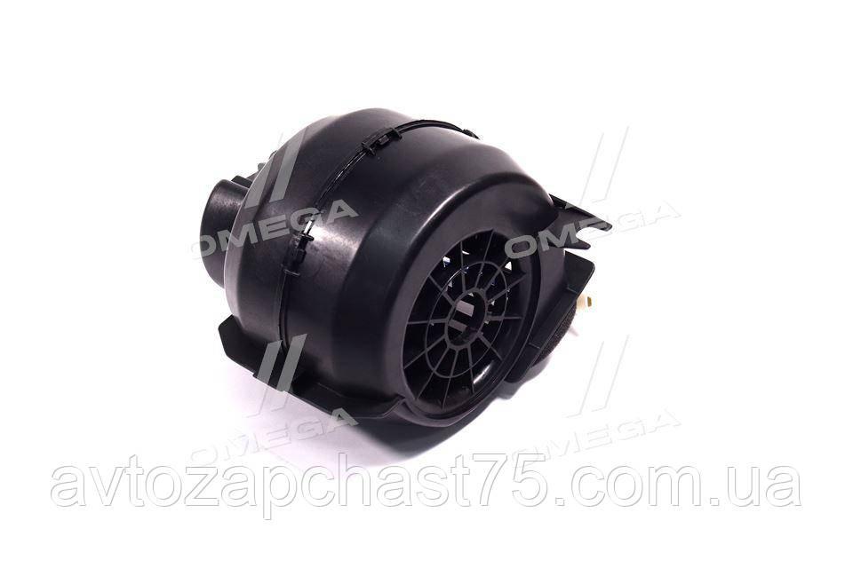 Электродвигун обігрівача Ваз 2108, 2109, 21099, 2113, 2114, 2115 у зборі з крильчаткою та кожухом (виробник Дорожня карта), фото 1