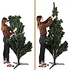 Ялинка штучна зелена 180 см Guia — густа, реалістична новорічна ялинка преміум-якості, фото 5