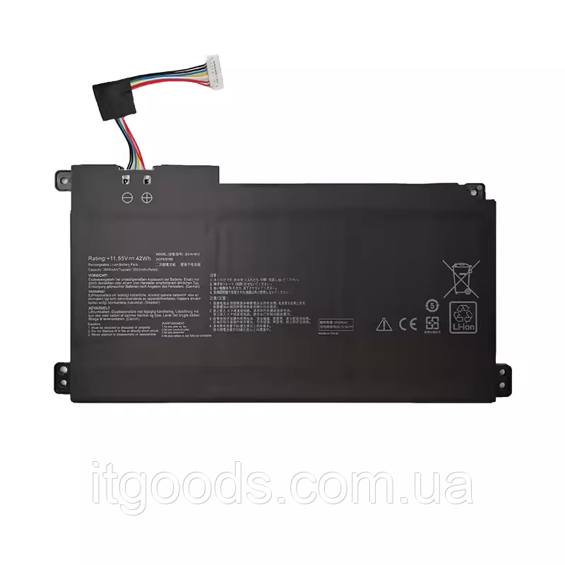 Акумулятор для ноутбука Asus C31N1912 B31N1912 11.55V 42Wh VivoBook 14 E410MA L410M E410KA E510MA E510KA F414