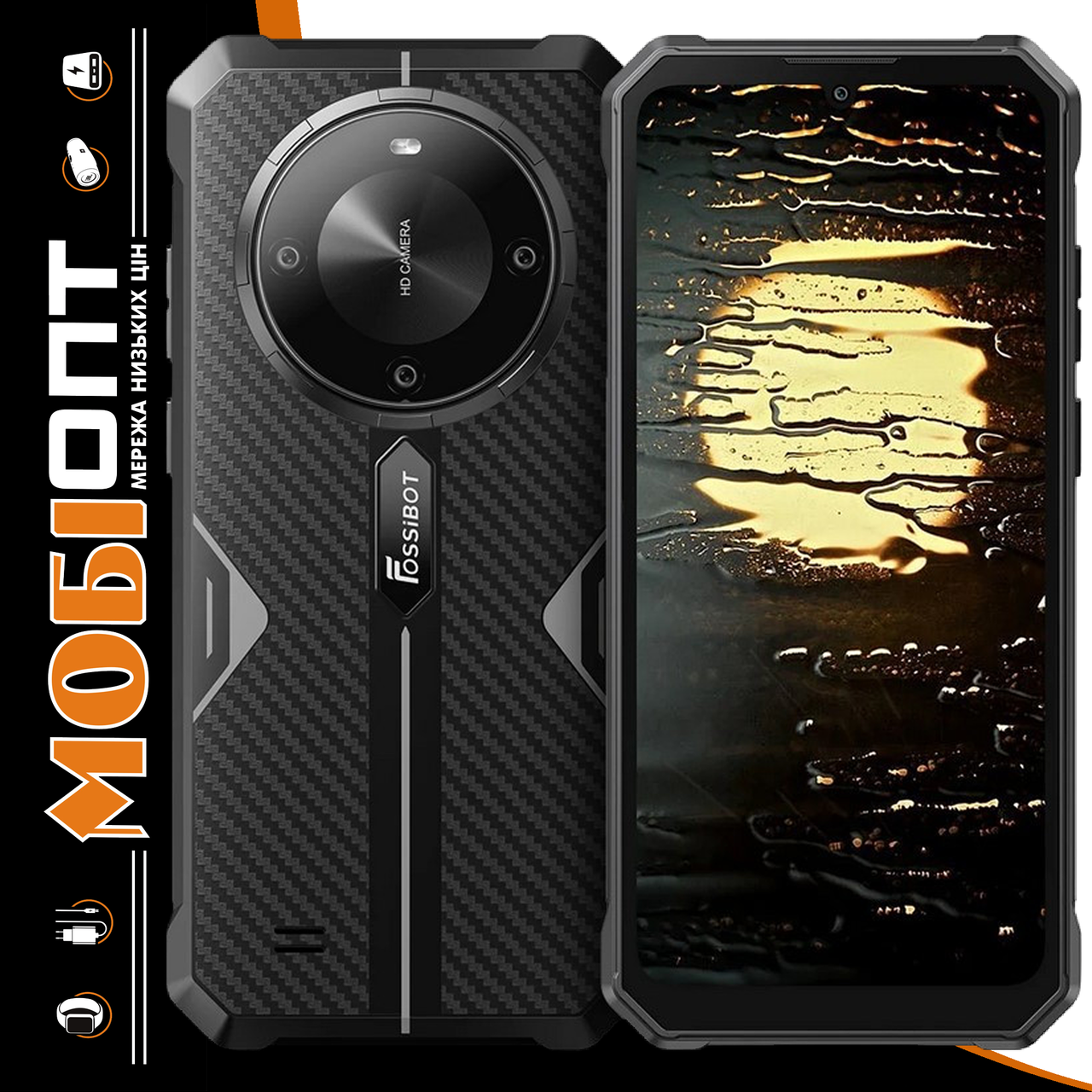 Смартфон Fossibot F105 4/64Gb Black Global version