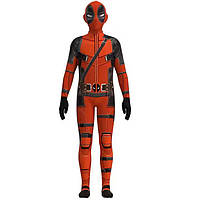 Дитячий новорічний костюм дедпул розмір "M" 110-120 см, карнавальний костюм дедпула