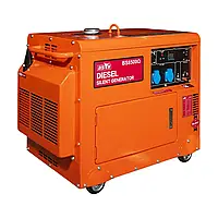 Генератор дизельний однофазний 5 кВт Bison BS8500Q (41-00412)
