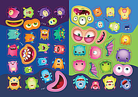 Книга Монстрики в лісі, фото 4