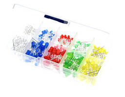 Набір світлодіодів різнокольорові 200 шт