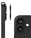 Захисне скло на камеру CDK для Apple iPhone 16 Plus | Lens Metal Ring Eagle Eye (018465) (black), фото 3