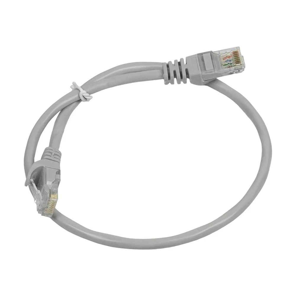 Патч-корд мережевий Trinix UTP, RJ-45, CAT.5 0.3m Gray (73-00602), фото 1