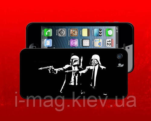 Чохол для iPhone 4 і 5 5G Кримінальне Чтиво і Зоряні Війни Star Wars, фото 2