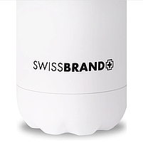 Фляга Туристична для води Swissbrand Fiji 500 ml White (SWB_TABTT999U) Пляшка Спортивна для фітнесу, фото 3