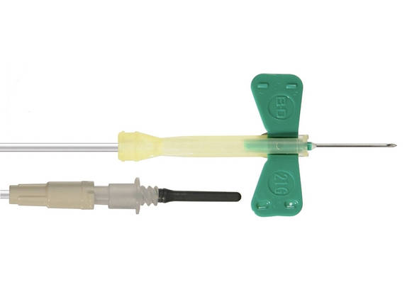 367286 Система BD Vacutainer® для взяття крові з важкодоступних вен 21G, 305мм (50шт), фото 1
