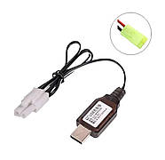 Зарядний пристій USB 6V Ni-CD Ni-MH Mini-Tamiya