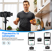Бездротова мікрофонна система Boya BY-M1V5 для Lightning, фото 6