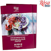 Папка для акварелі А4 10 л 200 г/м2 Натюрморт, фото 2