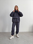 Жіночий теплий комплект із флісу - светр і штани, фото 4