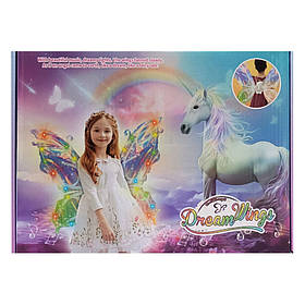 Дитячі карнавальні крила "Метелик" Bambi 85054E музика, світло, рухливі, Toyman